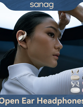 C16S Open Ear OWS Earphones Bluetooth 5.4 Wireless Headphones HiFi Sound Headset APP Control Choice Sports TWS Ear buds