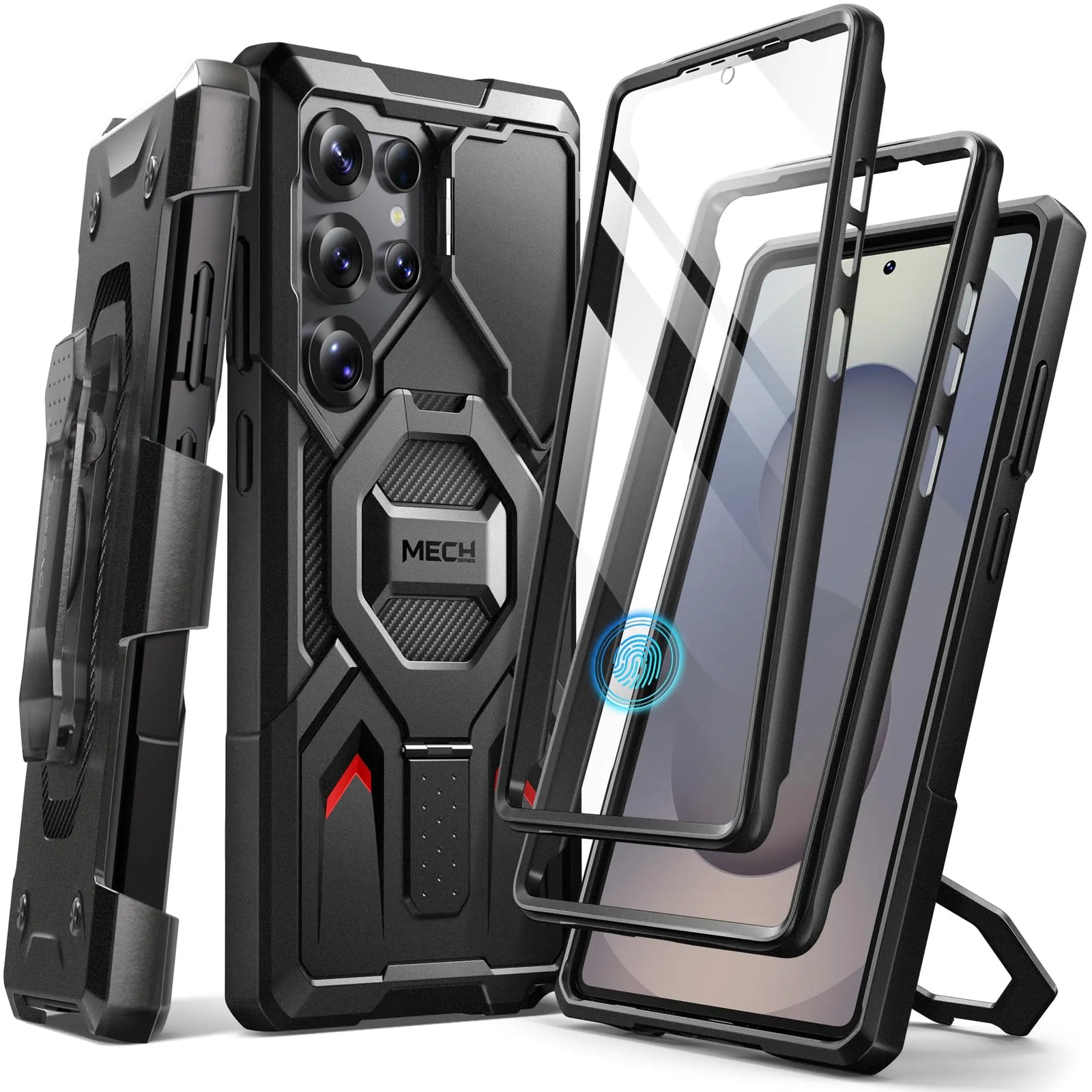 Stand for Samsung Galaxy S25 Ultra Case Compatible with Magsafe 2 Front Frames & Camera Cover Screen Protector