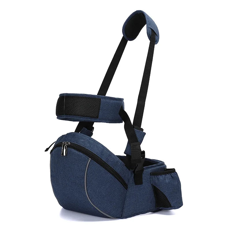 Ergonomic Carrier Portable Hip Seat Waist Stool Sling Front Facing Kangaroo Wrap Carrier For Gear