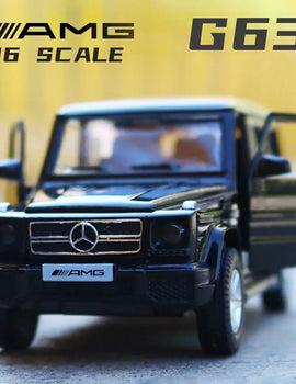 RMZ City 1/36 Mercedes Benz G63 AMG SUV Alloy Car Model Diecast Metal Toy Off-road Vehicle Car Model Simulation Collection Gift