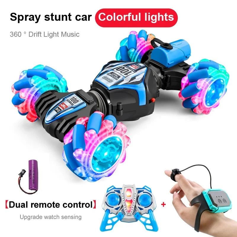 1 to 20 Scale Gesture Sensor 4WD Rotating Stunt Drift Remote Control Car