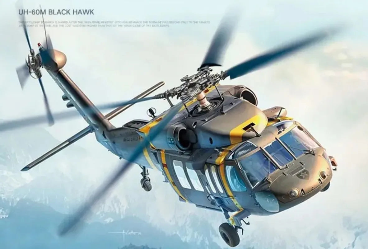 Military Helicopter Plastic Model Kit 1 35 Scale