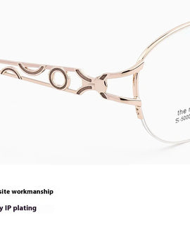 Alloy Elegant Light Luxury Frame Literary and artistic light