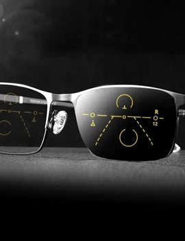 Photochromic Reading Glasses Men Progressive Multifocal Presbyopia Anti-blue Light Hyperopia diopters Presbyopia Glass