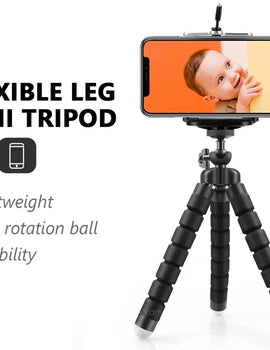 Flexible Mini Tripod smartphone Tripod Mobile Phone Holder clip stand for GoPro Hero 11 10 9 8 7 6 5 4 for yi 4k for DJI