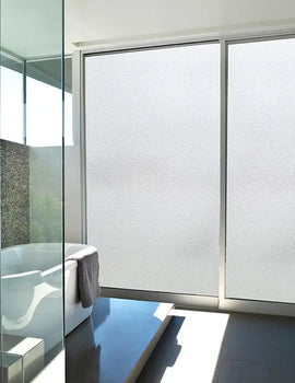 1/2M Matte Window Film Privacy UV Protection Stained Vinyl for Glass Static Cling Frosted Decorative Window Sticker for Home