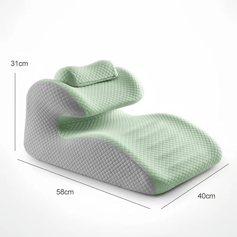 Memory Foam Bed Wedge Pillow Incline Support Cushion For Relief Pregnancy Home Sleeping Pillow Elderly Back Rest Pillow