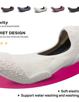 Indoor sports shoes, fitness jumping shoes, yoga Pilates, lightweight and breathable thin soled shoes