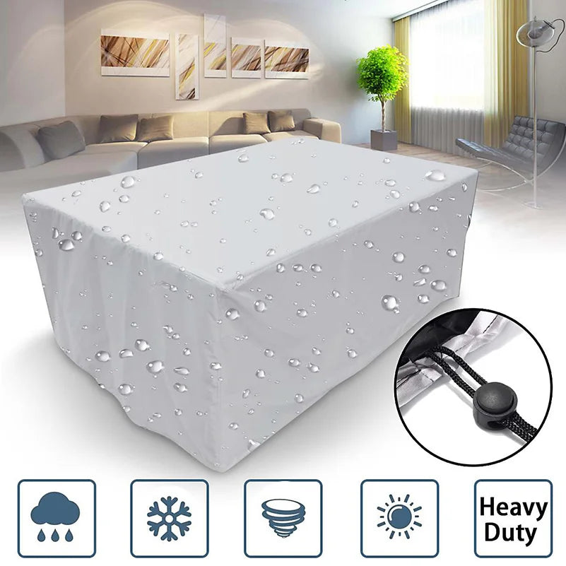 210D Waterproof Garden Furniture Cover Outdoor Patio Sofa Table Chair UV Dust Rain Snow Protector
