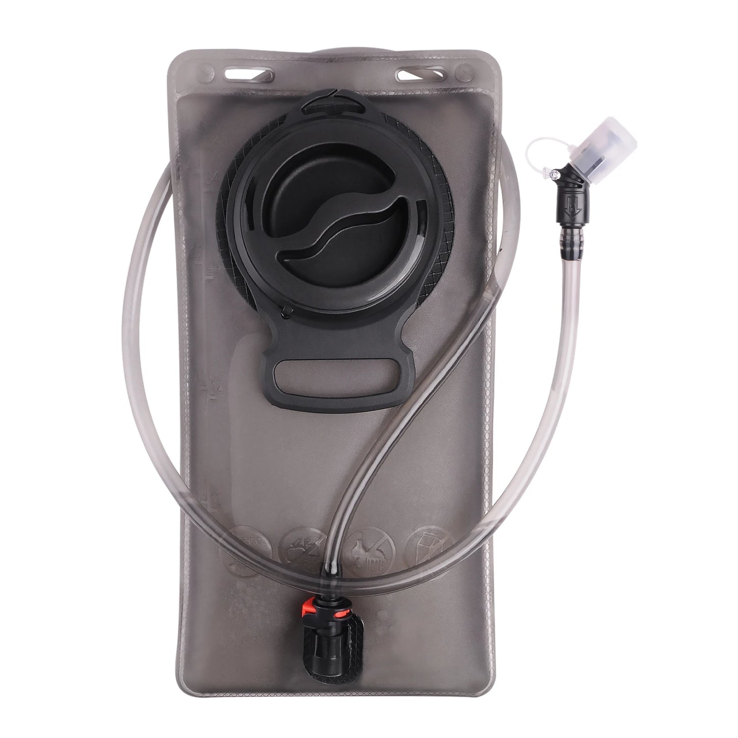 2L Water Bladder Hydration Reservoir Pack TPU Water Storage Bag for Cycling Running Hydration Backpack