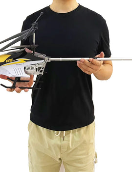 Rc Helicopter With Remote Control Extra Durable Big Plane Toy For Drone Model Outdoor 3.5CH 80cm Aircraft Large Helicopter