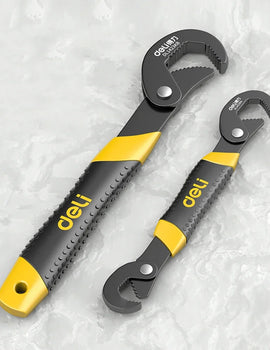 14-30 / 30-60mm Universal Key Pipe Wrench Open End Spanner Set High-carbon Steel Snap N Grip Tool Plumber Multi Hand Tool