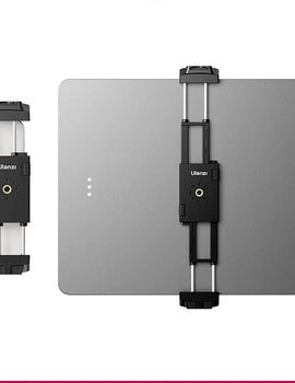 Tripod Mount Universal for Tablet and Phone Holder With Cold Shoe Support Horizontal and Vertical Shooting