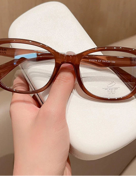 Retro Cat Eye Butterfly Eyewear Ultra light TR90 Spectacle Optical Prescription Frames Specs For Women