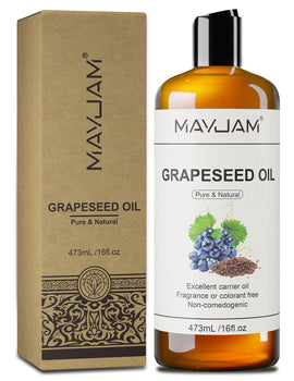 473ml Carrier Oil Castor Vegetable Glycerin Grapeseed Jojoba Fractionated Coconut Body Oil for Skin Care Massage