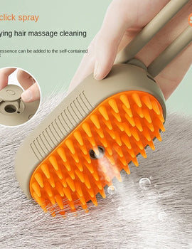 Cat Steam Brush Steamy Dog Brush 3 in 1 Electric Spray Cat Hair Brushes for Massage Pet Grooming Comb Hair Removal Combs