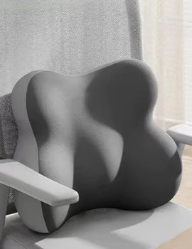 Memory Sponge Waist Pillow Lumbar Orthopedic Pillow Office Chair Backrest Chiropractic Pillows Ergonomic Lumbar Support Pad