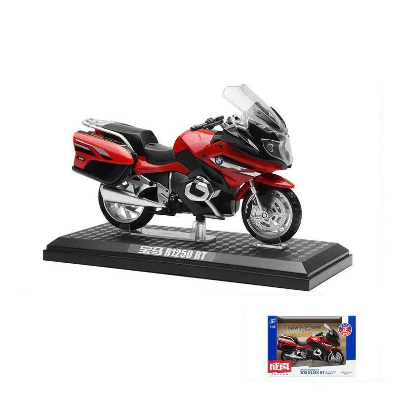 1:12 BMW R1250RT-P Police Diecast Motorcycle Model Toy Replica With Sound & Light birthday gift christmas gift Collection bike
