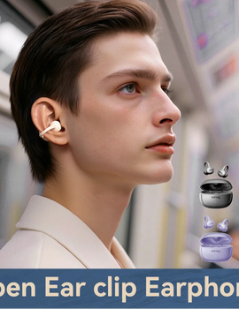 Z60S Ear Clip Earphones Wireless Audífonos Bluetooth Headphones APP Touch Control Sports Flash-sale Chioce Headset