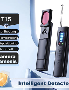 T18 hidden camera detector, camera detector, insect and hidden camera detector, RF signal scanner, home wireless charging, offic