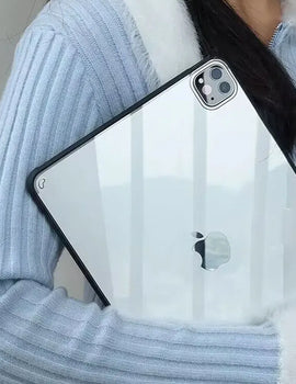 For iPad Pro 11 Case 10.2 9/8/7th Generation 9.7 5/6th Air 4/5 10.9 10.5 10th 10.9 mini 4 5 6 Silicon Transparent Cover Funda