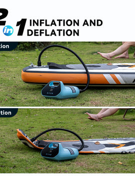 Electric 5200mAh 20PSI Inflatable SUP Pump 12V High Speed Dual Stage For Outdoor Paddle Board Airbed SUP Paddleboard Kayak Boat