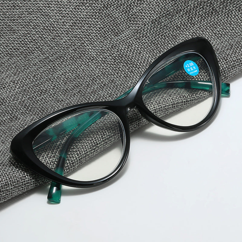 Cat Eye Reading Glasses Anti Blue Light Eyewear Design Trend Elderly Reading Books Computer Eyeglasses