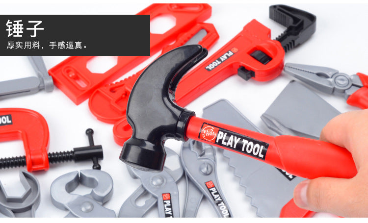 Toolbox Kit Educational Toys Simulation Repair Tools Toys Drill Plastic Game Learning Engineering Puzzle Toys Gifts For Boy