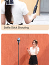 1.5m Bluetooth Wireless Selfie Stick Tripod Monopod for Smartphone GoPro Hero 12 11 10 9 8 insta360 X3 DSLR Camera