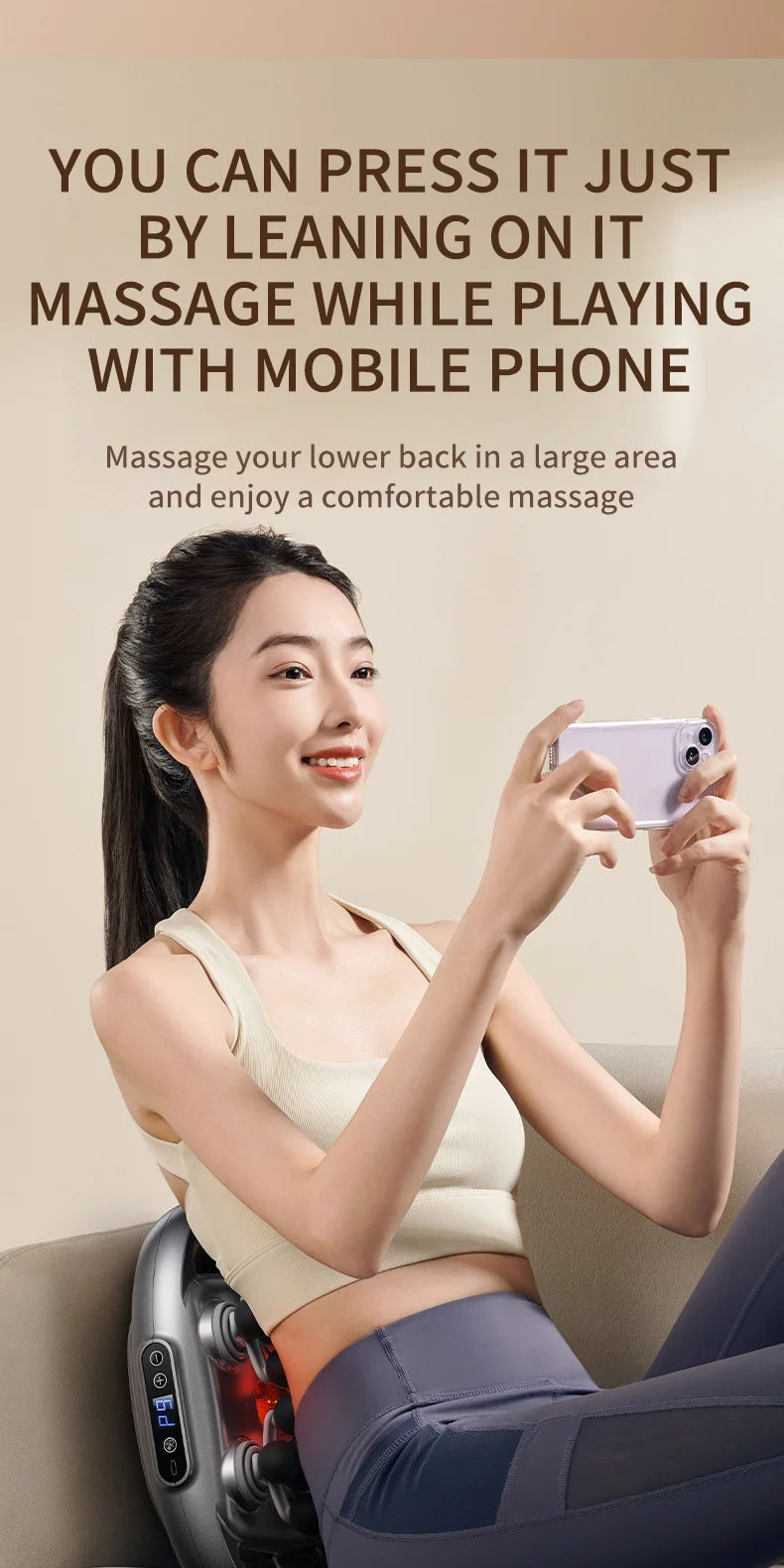 24 Massage Heads Massage  Deep Tissue Muscle Professional Grade High Quality Wireless Frequency Vibration Masajeador