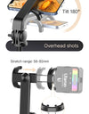 1.5m Bluetooth Wireless Selfie Stick Tripod Monopod for Smartphone GoPro Hero 12 11 10 9 8 insta360 X3 DSLR Camera