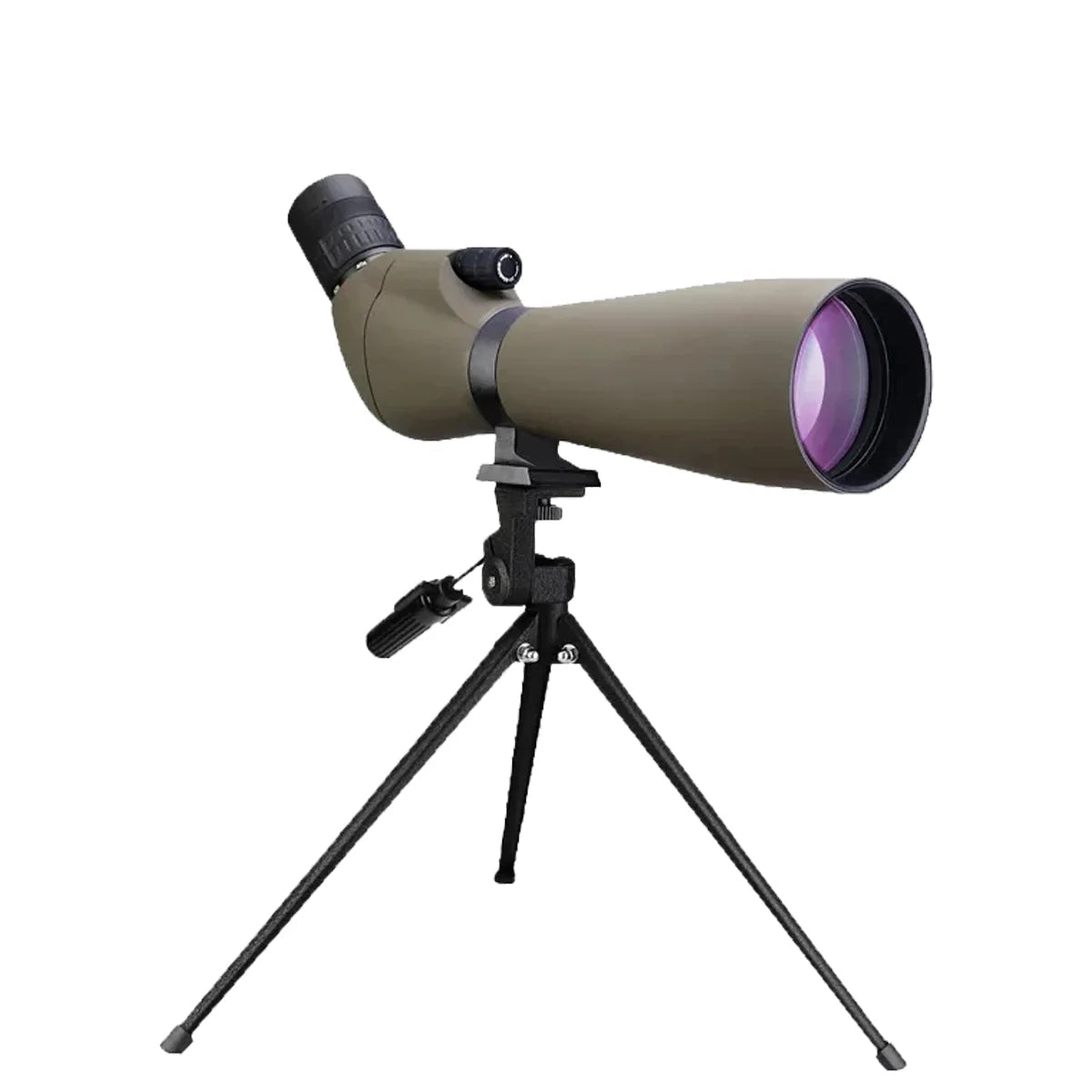 SV401 20-60x80 Spotting Scope BK7 Silver + MC Prism IPX6 Waterproof spyglass with Tripod Camping Equipment