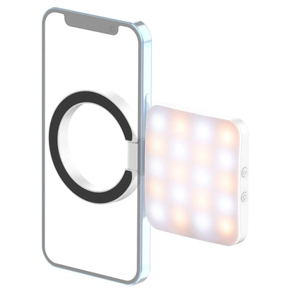 Smartphone Magsafe Selfie Flip Light for iPhone 2700-8000K Adjustable Livestream Video Light