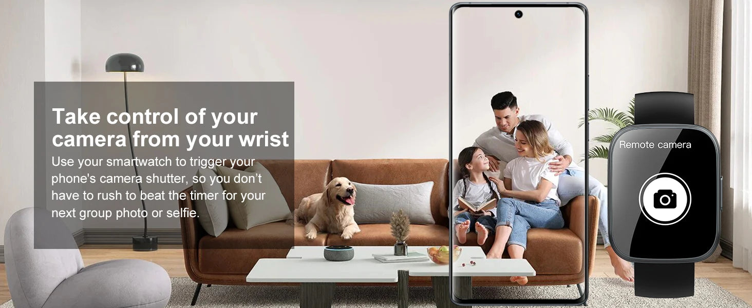 1.95'' Multifunctional Smart Watch Fitness Sports Bracelet Sleep Monitor IP68 Waterproof T80 Smartwatch