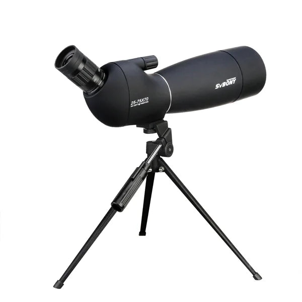 25-75x70 Telescope Spotting Scope Powerful Zoom Monocular FMC BAK4 Waterproof For Bird Watching Target Shotting