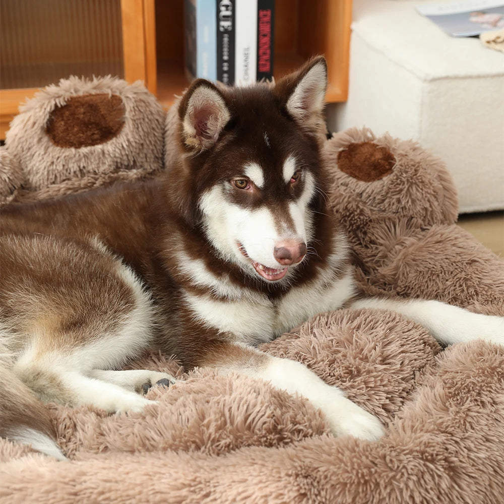 Plush Pet Bed Sofa Cushion for Dogs and Cats
