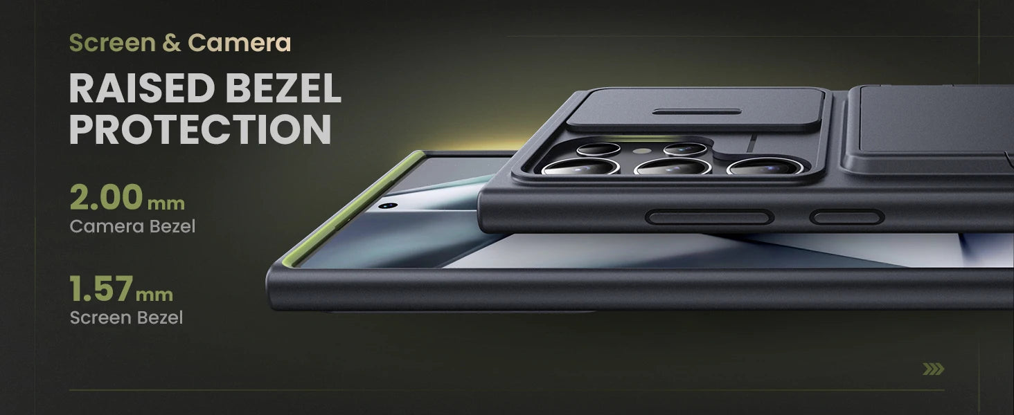 For Samsung Galaxy S24 Ultra Wallet Case With Card Holder Stand Sliding Camera Cover RFID Blocking Rugged Shockproof Protection