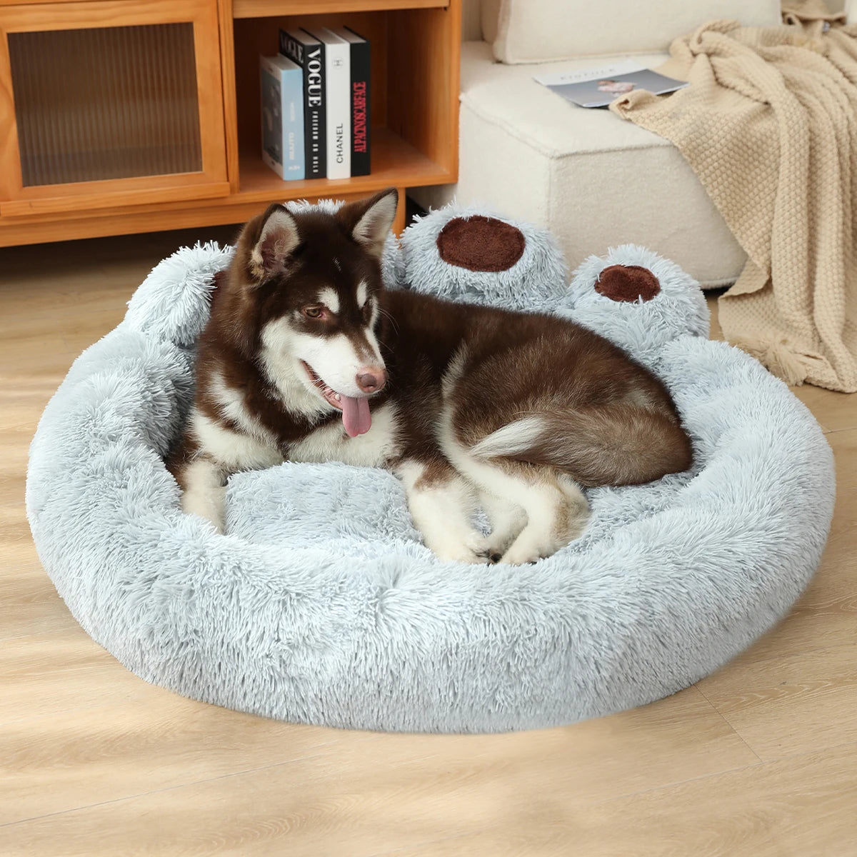 Plush Pet Bed Sofa Cushion for Dogs and Cats