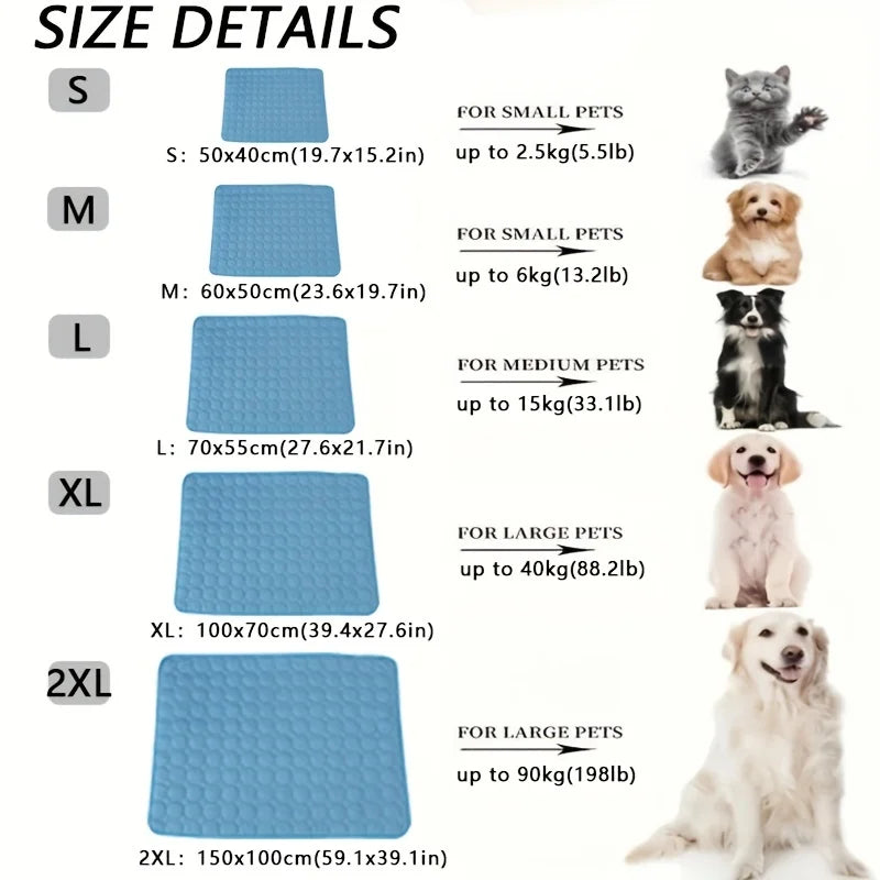 Self Cooling Pet Mat for Dogs and Cats