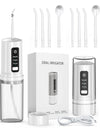 Oral Irrigator Dental Water Flosser Portable Dental Water 3 Modes Teeth Cleaner Toothbrush Oral Hygiene Clean USB Rechargeable