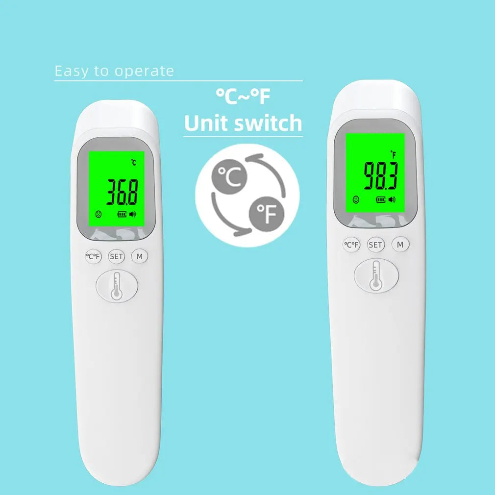 Infrared Digital Thermometer Non Contact Forehead Medical   Adult Thermometer Fever Body Head Temperature Tool