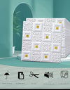 Wall Stickers Self-adhesive Wallpaper Bedroom 3D Soft Package Hanging Ceiling TV Background Wall Decoration