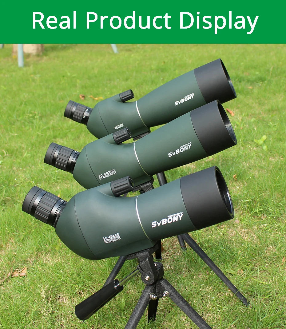 25-75x70 Telescope Spotting Scope Powerful Zoom Monocular FMC BAK4 Waterproof For Bird Watching Target Shotting