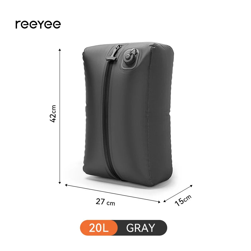 Automatic Vacuum Storage Bag for Clothes Travel Space Saver Compression Bag for Jackets Waterproof Clothing Organizer