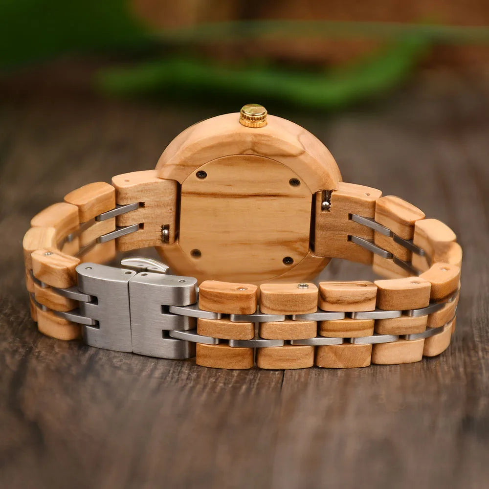 Wooden Watch  Wristwatch Couple Gift Christmas