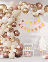 Rose Pink Gold Balloon Garland Arch Kit Confetti Latex Ballons Wedding Birthday Party Decoration Kids Baby Shower Party Supplies
