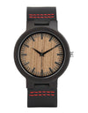 Belt Wood Watch Simple Fashion Lettering Custom Logo
