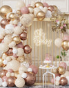 Rose Pink Gold Balloon Garland Arch Kit Confetti Latex Ballons Wedding Birthday Party Decoration Kids Baby Shower Party Supplies