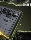 for Samsung Galaxy S24 S23 Ultra Case with Camera Cover Screen Protector Silky Touch Military Drop Protection Phone Case