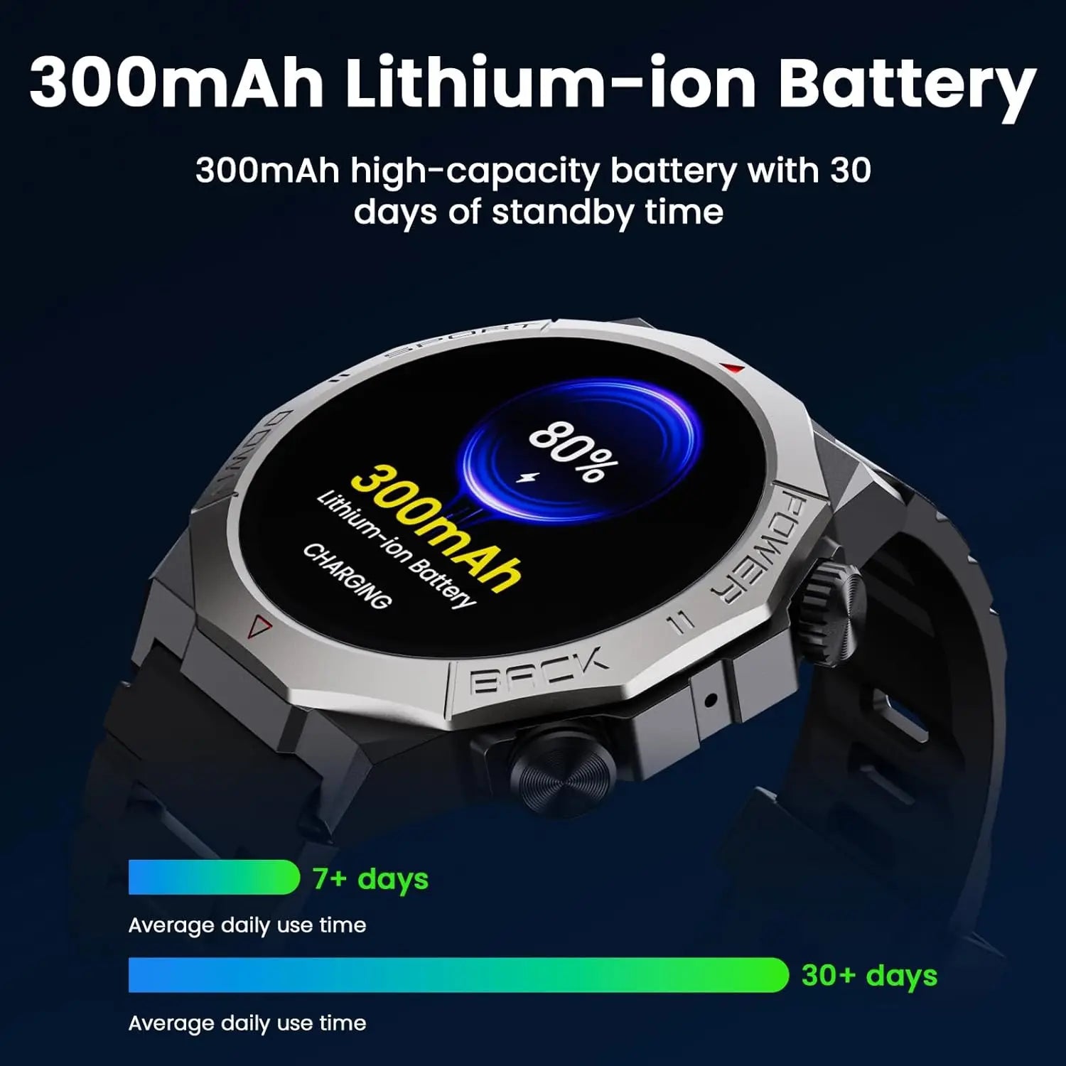 Smart Watch for Men Heart Rate Sleep Bluetooth Sport Smart Bracelet 1.39 Inch 360*360 HD Screen Outdoors Smartwatch